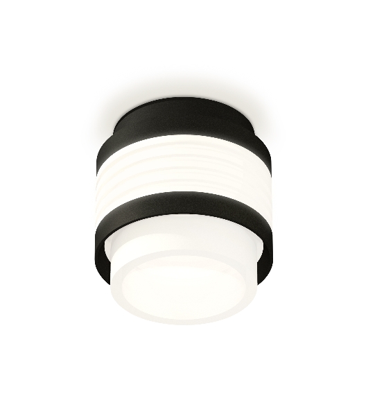 Светильник Ambrella Light XS8432001 SBK/FR черный песок/белый матовый GX53 (C8432, N8401)