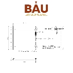 Полотенцесушитель дизайнерский электрический BAU Elite Black 53х52, подключение справа, черный матов, фото9