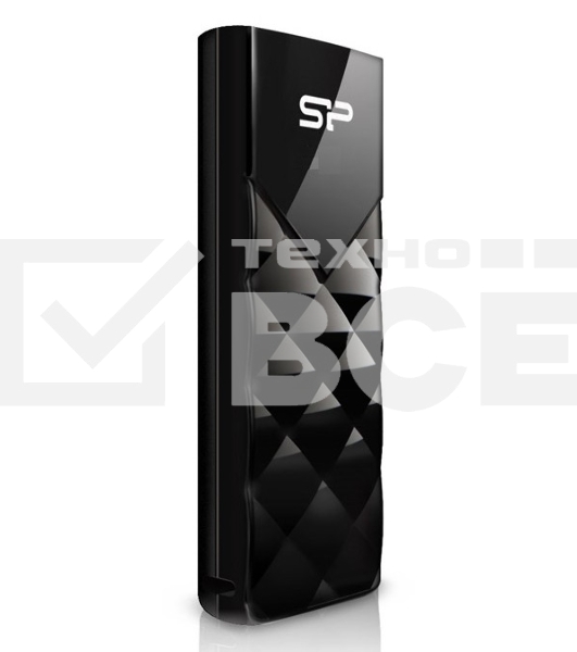 Флеш диск Silicon Power 16Gb Ultima U03 SP016GBUF2U03V1K USB2.0 черный