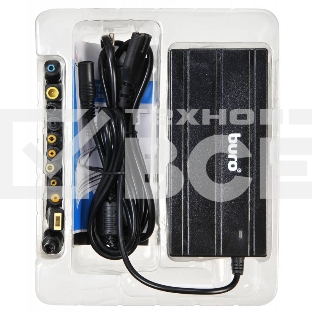 Блок питания Buro BUM-1187H90 ручной 90W 12V-24V 11-connectors от бытовой электросети LED индикатор