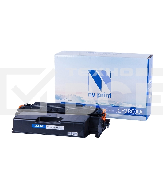 Картридж лазерный NVPrint совместимый HP CF280XX для LaserJet Pro M401d/M401dn/M401dw/M401a/M401dne/MFP-M425dw/M425dn (10000k)