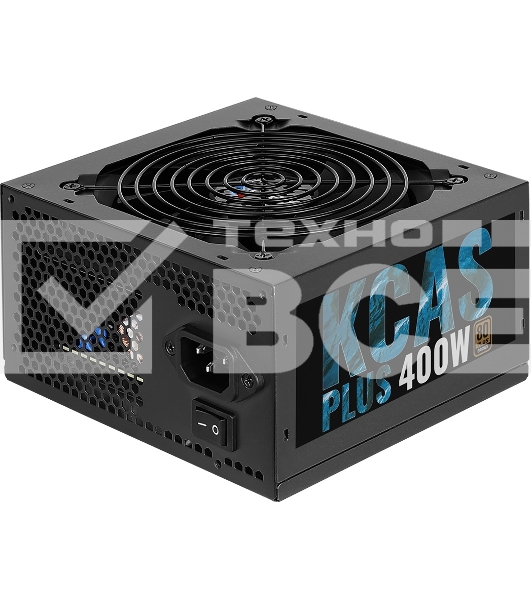 Блок питания Aerocool / Formula KCAS PLUS 400W, Ret, ATX, 80+ Bronze, APFC, 2xPCIe 6+2P, 6xSATA, 4xPATA, 12cm fan