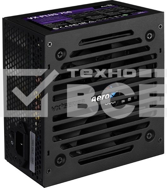 Блок питания Aerocool / Formula VX-750 PLUS, 750Вт 120мм, черный