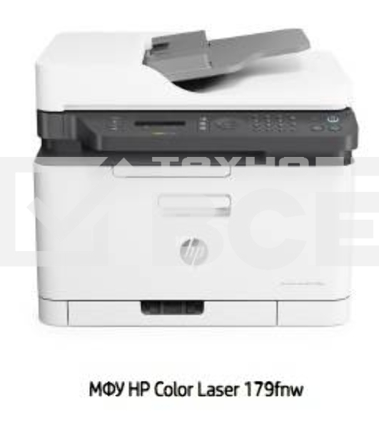 МФУ лазерный HP Color LaserJet 179fnw (4ZB97A), А4, цветной, печ. до 18 стр/мин. (ч/б) до 4 стр/мин. (цвет), скан. до 15 стр/мин. (ч/б) 6 стр/мин. (цвет), 600x600dpi, USB, RJ-45, Wi-Fi, Air Print, Mopria