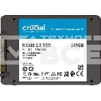 Накопитель SSD Crucial BX500, 240Gb, 2.5