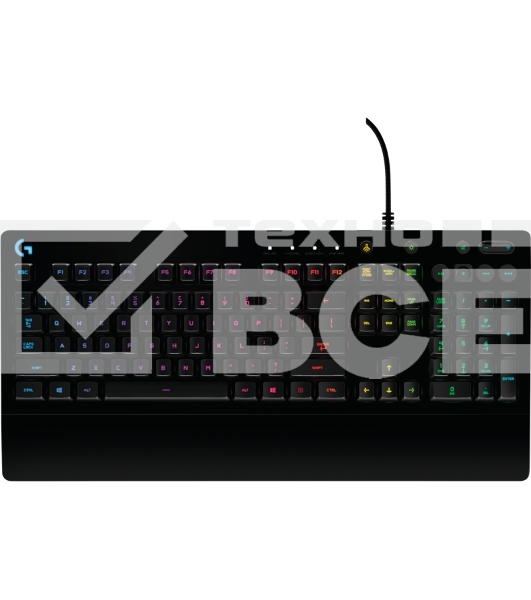 Клавиатура Logitech G213 Prodigy черный USB 2.0 Multimedia Gamer LED (подставка для запястий)
