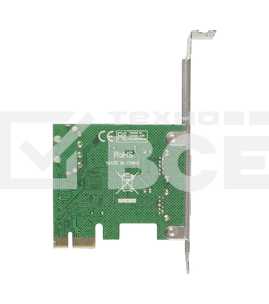 Контроллер ExeGate EXE-319 PCI-E 2.0, 2*USB3.0 ext, разъем доп.питания (OEM)