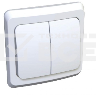 Выключатель 2-кл. СП Этюд 10А IP20 бел. SchE BC10-002B