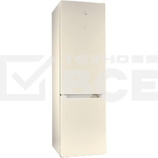 Холодильник Indesit DS 4200 E бежевый двухкамерный 252/87л морозилка снизу