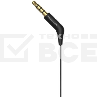 Гарнитура вкладыши Philips TAE1105BK/00 1.2м черный проводные в ушной раковине