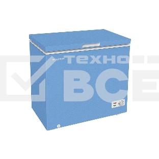 Морозильный ларь Willmark CF-250CS голубой, 211л