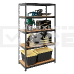 Стеллаж Практик SBL 180KD пол.:5 разборная 1803x1200x400мм антрацит (S24499375309), фото4