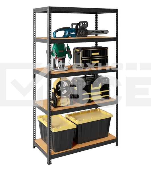 Стеллаж Практик SBL 180KD пол.:5 разборная 1803x1200x400мм антрацит (S24499375309)