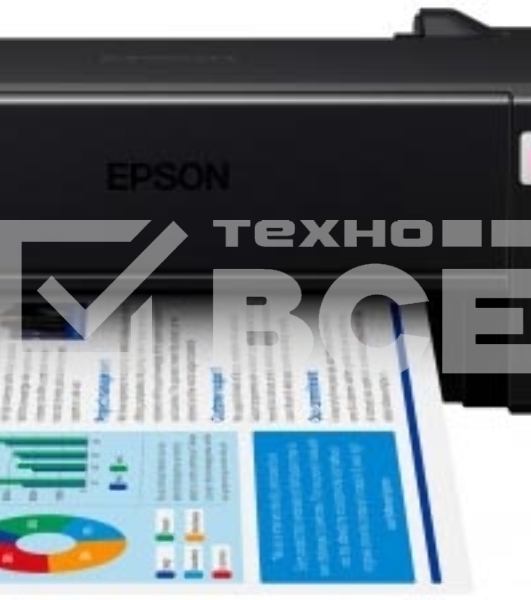 Принтер струйный Epson L121 (C11CD76414), A4, цветной, печ. до 9 стр/мин. (ч/б) до 4.8 стр/мин. (цвет), 720 x 720 dpi, USB