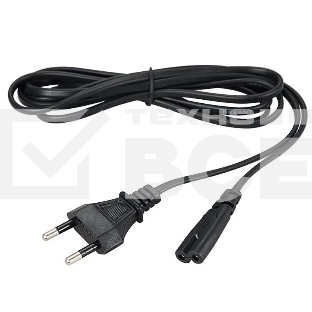 Кабель Falcon Eye Rexant IEC C7 (2-pin) Евровилка 1.8м плоский