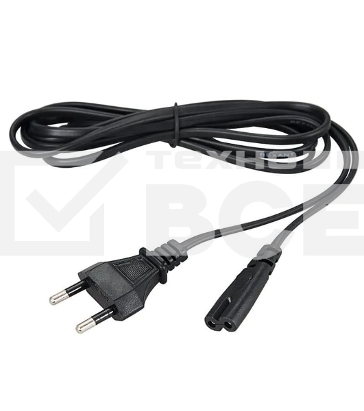 Кабель Falcon Eye Rexant IEC C7 (2-pin) Евровилка 1.8м плоский