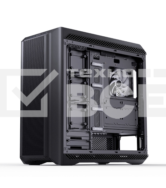 Компьютерный корпус  E-ATX/ JONSBO D500 BK, E-ATX case, 2xU3.0+1xType-C, Combo Audio, 2.0mm aluminium +metal