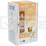 Лампа светодиодная филаментная Gauss Smart Home DIM E27 ST64 Golden 7 Вт 1/10/40, фото3