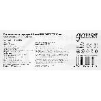 Светильник линейный Gauss WLF-1 50W 4550lm 6500K 185-265V IP20 1492x75x25мм алюминий LED 1/20, фото4