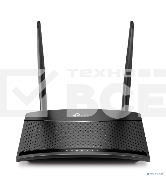 Роутер беспроводной TP-Link TL-MR100 N300 10/100BASE-TX/4G(3G) cat.4 черный