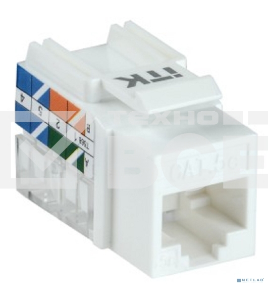 Модуль Keystone Jack кат. 5E UTP 110 IDC 90 град. | CS1-1C5EU-11 | ITK