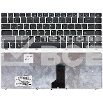 Клавиатура для ноутбука Asus UL30 K42 черная с серебристой рамкой, фото2