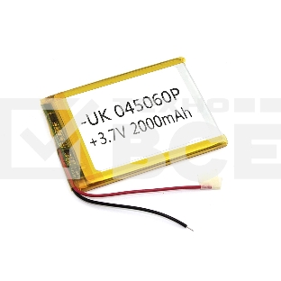 Аккумулятор Li-Pol (батарея) 4*50*60мм 2pin 3.7V/2000mAh