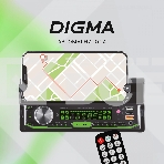 Автомагнитола Digma MCP-414 1DIN 4x45Вт v5.0 USB 2.0 AUX 4 ПДУ, фото9