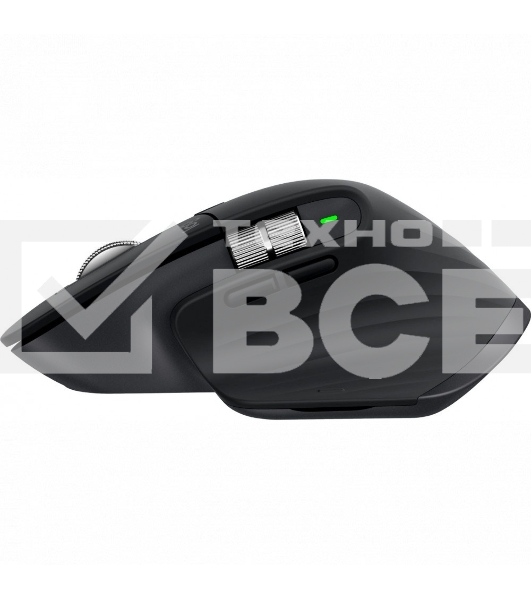 Мышь беспроводная Logitech MX Master 3s графитовый, 8000 dpi, радиоканал, Bluetooth, USB, кнопки - 7