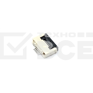 Разъем FPC Flip-Lock 0510-6RLGF 6 pin высота 1мм шаг 0,5мм