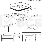 Индукционная варочная панель Electrolux LIL61424C черный, фото2