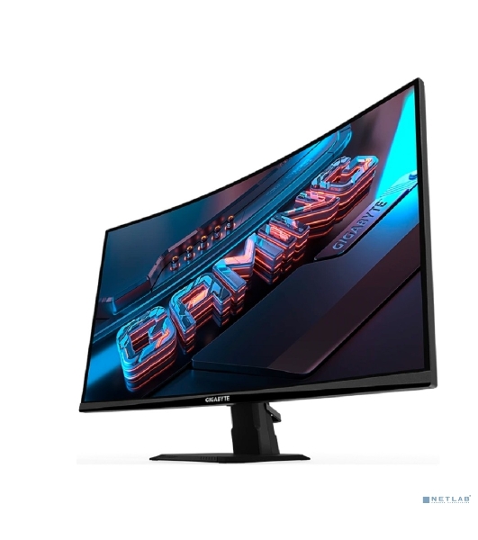 Монитор 27' Gigabyte GS27FC R1500 VA 1920x1080, 180 Гц, 1 мс, 16:9, 250 кд/м², 2xHDMI, 1xDP, 1x3.5 мм, изогнутый, черный