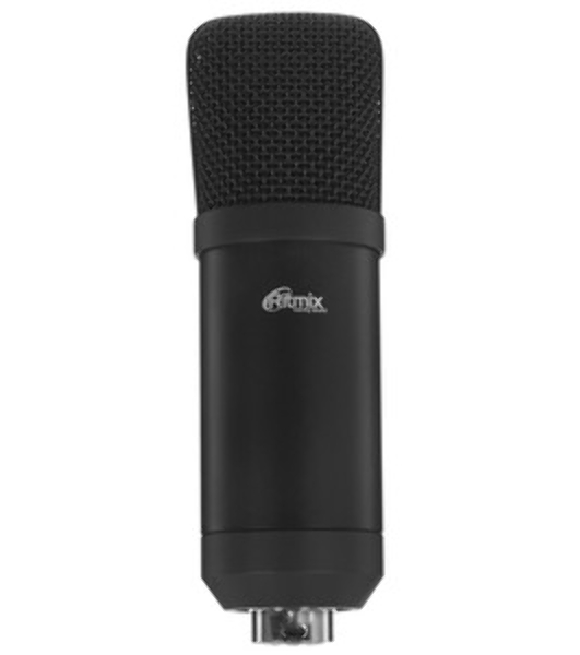 Микрофон Ritmix RDM-180 черный
