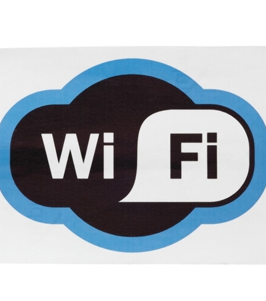 Наклейка информационный знак Rexant 'Зона Wi-Fi' 150х200 мм