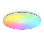 Умный светодиодный светильник FZ2002 WH белый IP54 25W 3000K-6500K+RGB Wi-Fi Алиса/Tuya/Smart Home/Alexa D370*55 (ПДУ ИК), фото19