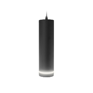 Светильник Ambrella light TN290 SBK черный песок LED 4200K 9W D80*290