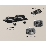 Комплект встраиваемого светильника Ambrella light XC6526041 SBK/BK черный песок/тонированный MR16 GU5.3 (C6526, N6151), фото 1