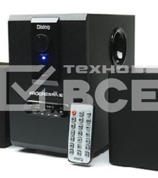 Акустическая система Dialog Progressive AP-150 черный акустические колонки 2.1, 5W+2*2,5W RMS, USB+SD reader