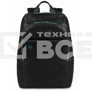 Рюкзак Piquadro Blue Square CA3214B2/N черный натур.кожа