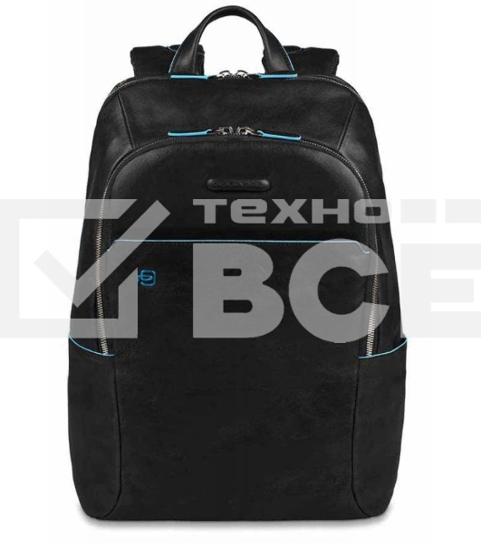 Рюкзак Piquadro Blue Square CA3214B2/N черный натур.кожа
