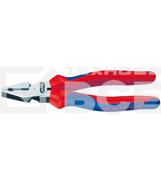 Плоскогубцы KNIPEX KN-0202180 силовые кованая сталь