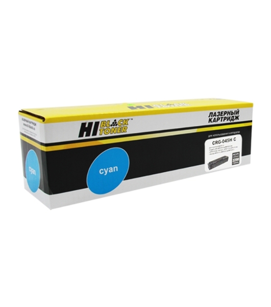 Картридж Hi-Black (HB-CRG-045H C) для Canon LBP-611/613/MF631/633/635, C, 2,2K