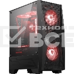 Компьютерный корпус MSI MAG FORGE 100M / mid-tower, ATX, tempered glass side panel / 2x RGB 120mm & 1x 120mm fans inc. / MAG FORGE 100M, фото 1