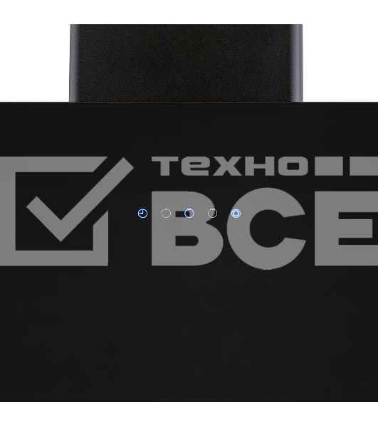 Вытяжка Krona LIORA 600 черный S черный