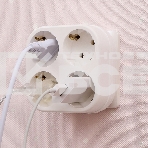 Четверник электрический Rexant 16 А с заземлением белый, фото3