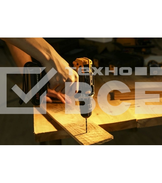 Аккумуляторная дрель DEKO DKCD20FU-Li (063-4103) 20В 1.5Ahx2 63 с набором 63 предмета в кейсе