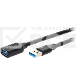 Кабель удлинительный USB3.0 Am-Af 1.8m Telecom черный (TUS708-1.8M), фото8