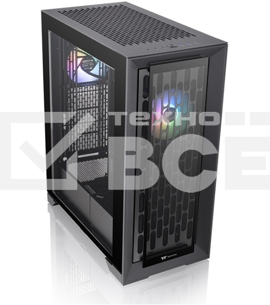 Компьютерный корпус Thermaltake CTE T500 TG ARGB черный без БП ATX 3x140mm 2xUSB3.0 1xUSB3.1 audio bott PSU