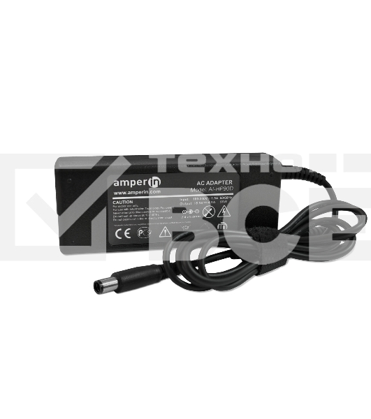 Блок питания (сетевой адаптер) Amperin AI-HP90D для ноутбуков HP 18.5V 4.9A 7.4pin