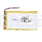Аккумулятор Li-Pol (батарея) 2.5*60*100мм 3pin 3.7V/2500mAh, фото2